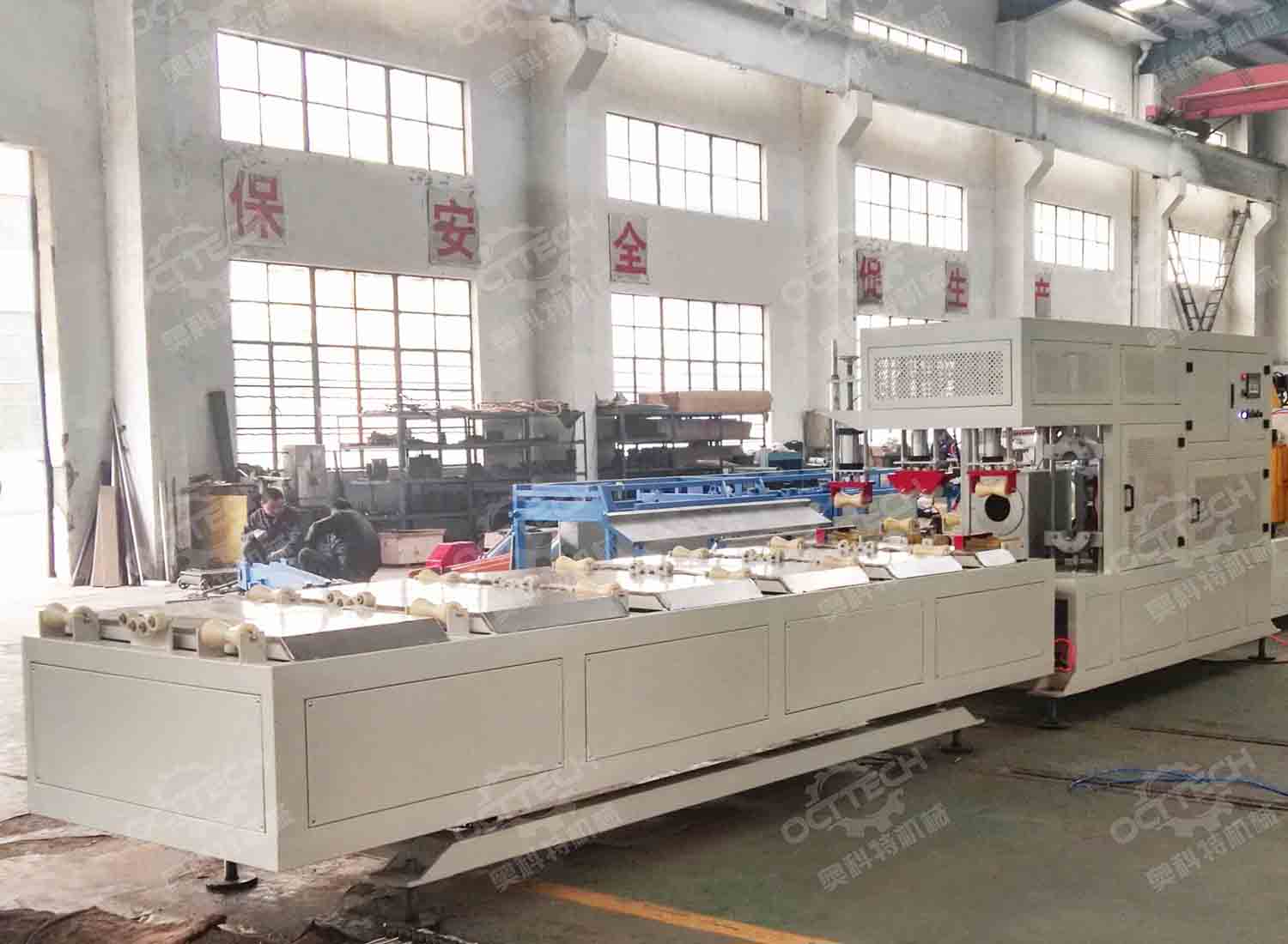 PVC pipe socket belling machine