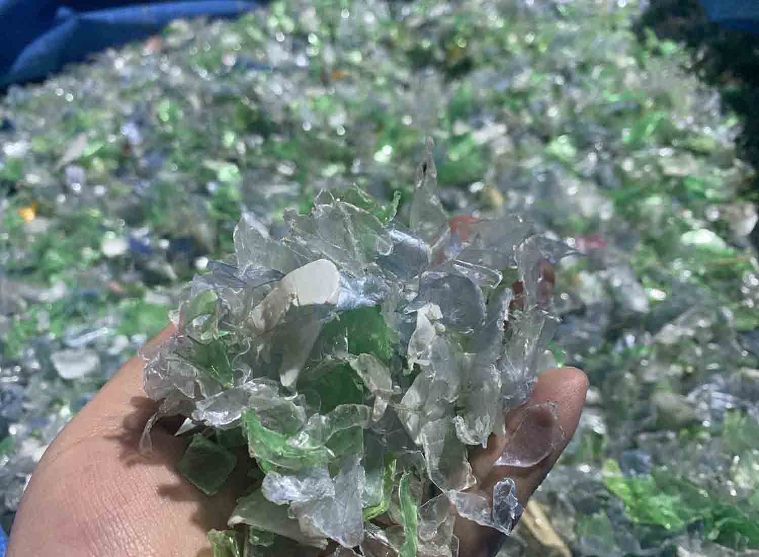 1000kgh PET bottle washing recycling line