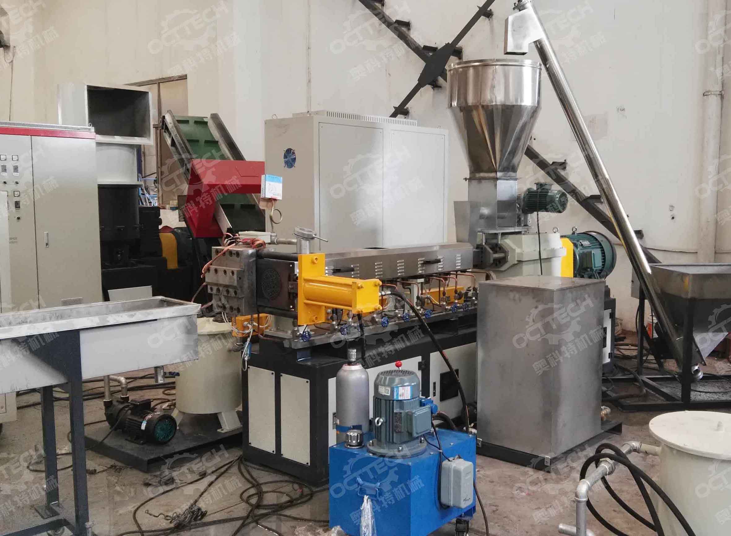 TSSK Parallel Twin Screw Extruder pelletizing line