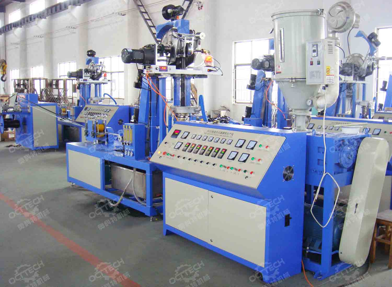 Drip irrigation tape extruder machine