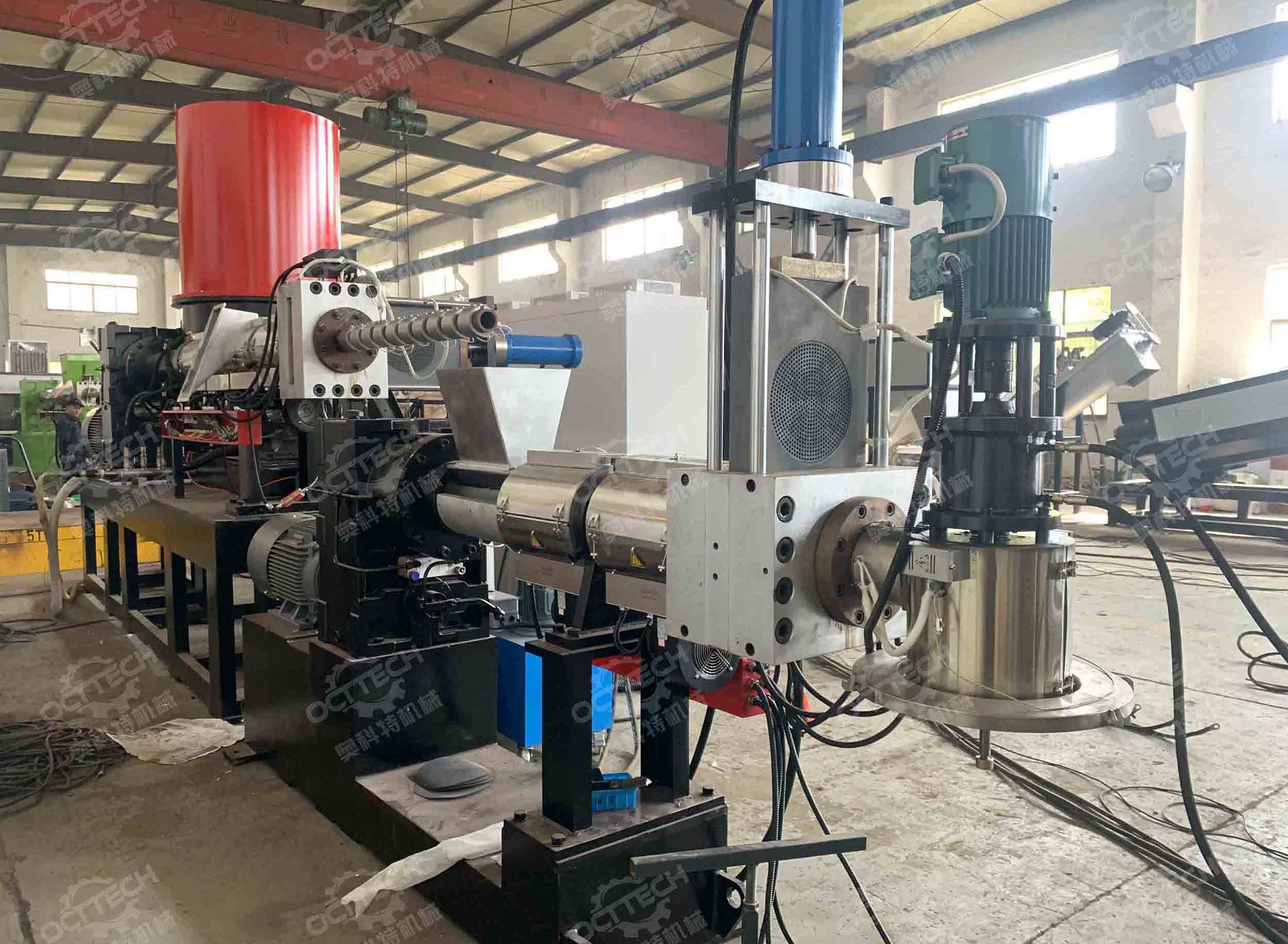 ML double stage granulator machine recycling pe pp film bag flakes