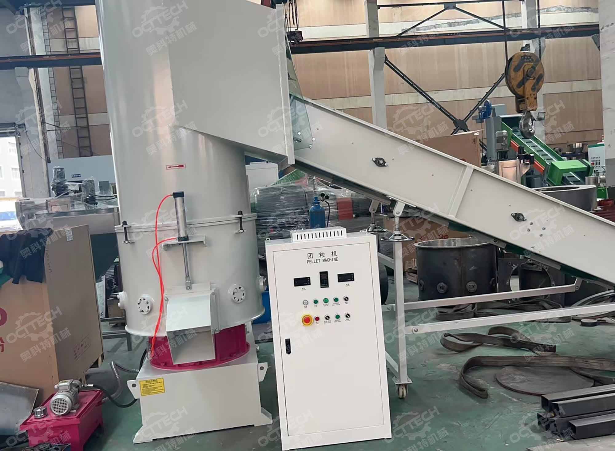 GHX agglomerator machine delivery for America customer